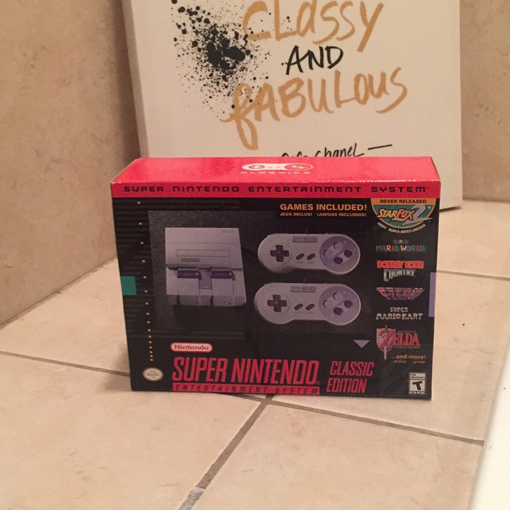 Super Nintendo classic addition